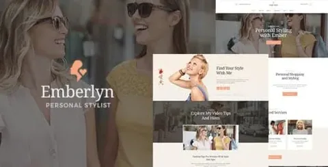 Emberlyn – Personal Stylist WordPress Theme product artwork