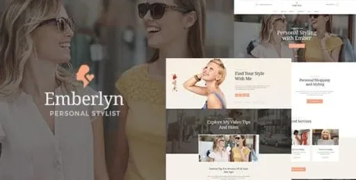 Emberlyn – Personal Stylist WordPress Theme product artwork
