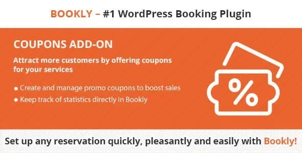Bookly Coupons (Add-on) product artwork