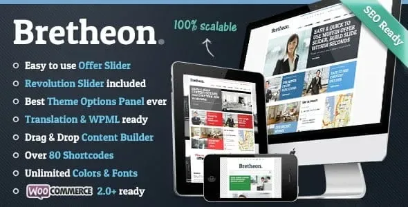 Bretheon WordPress Theme product artwork
