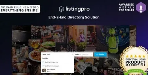 ListingPro – Directory WordPress Theme product artwork