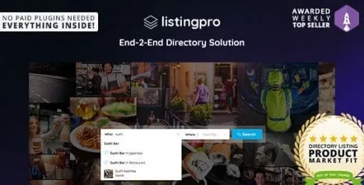 ListingPro – Directory WordPress Theme product artwork