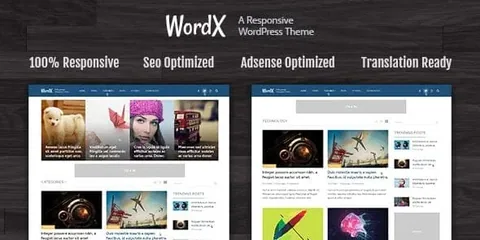 MyThemeShop WordX WordPress Theme product artwork