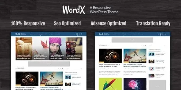 MyThemeShop WordX WordPress Theme product artwork