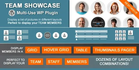 Team Showcase WordPress Plugin product artwork