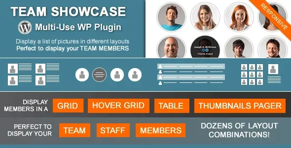 Team Showcase WordPress Plugin product artwork
