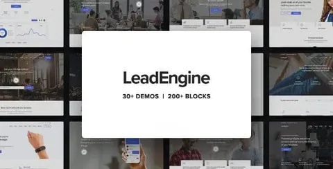 LeadEngine – Multi-Purpose WordPress Theme with Page Builder product artwork