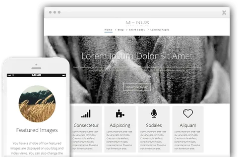 Thrive Minus Theme product artwork