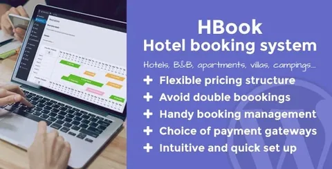 HBook – Hotel booking system product artwork