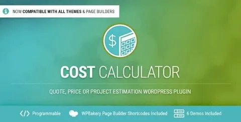 Cost Calculator WordPress Plugin product artwork