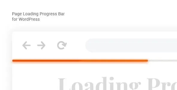 Laser – Page Loading Progress Bar for WordPress product artwork
