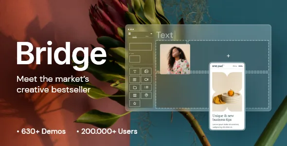 Bridge – Creative Multi-Purpose WordPress Theme product artwork