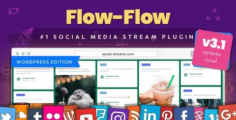 Flow Flow – WordPress Social Stream Plugin product artwork