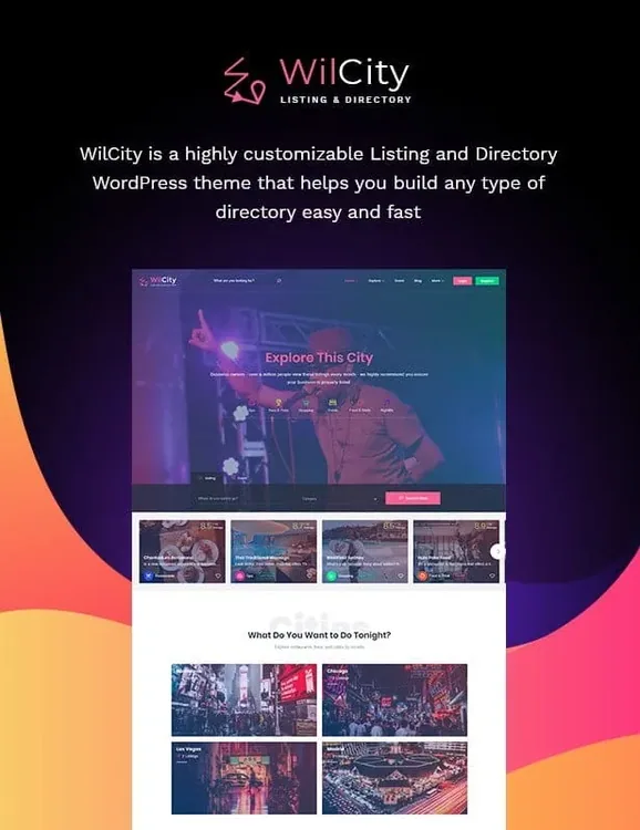 Wilcity – Directory Listing WordPress Theme product artwork