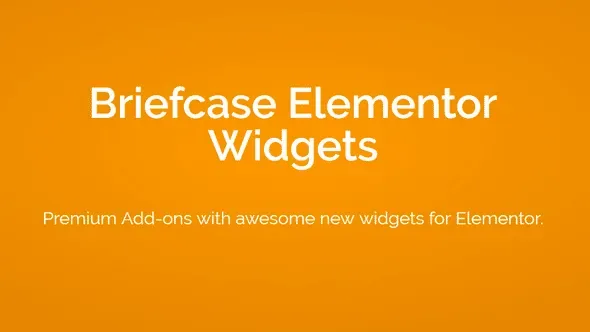 Briefcase Elementor Widgets product artwork