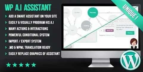 WP A.I Assistant WordPress Plugin product artwork