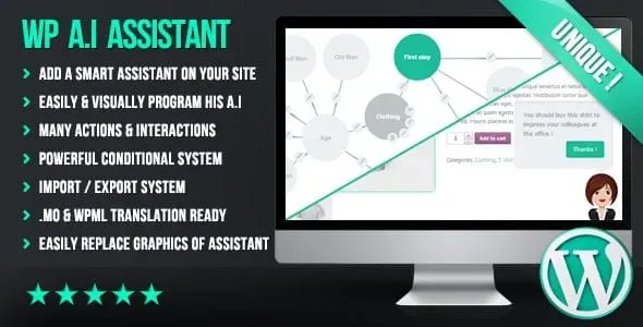 WP A.I Assistant WordPress Plugin product artwork