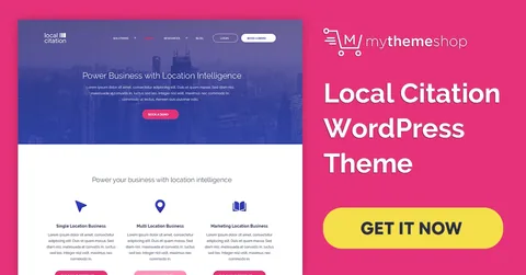 MyThemeShop Local Citation WordPress Theme product artwork