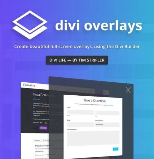 Divi Overlays – DiviLife product artwork