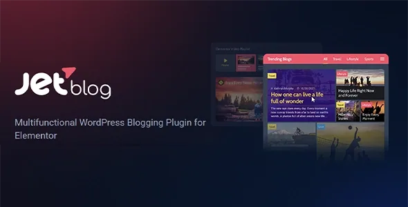 JetBlog – Blogging Package for Elementor Page Builder product artwork