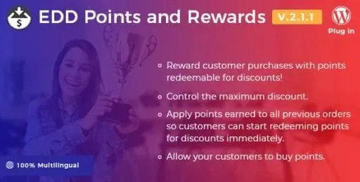 Easy Digital Downloads – Points and Rewards product artwork