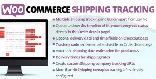 WooCommerce Shipping Tracking product artwork
