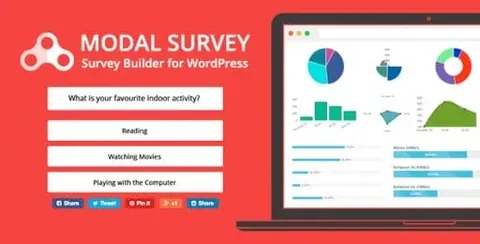 Modal Survey – WordPress Poll, Survey & Quiz Plugin product artwork