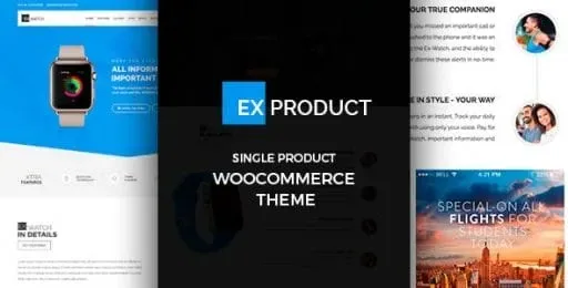 ExProduct – Single Product Theme product artwork