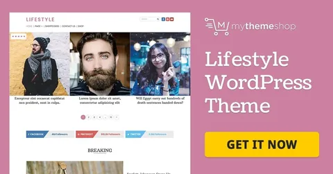 MyThemeShop Lifestyle WordPress Theme product artwork