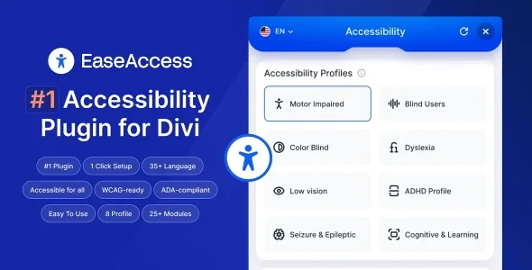 Divi EaseAccess product artwork