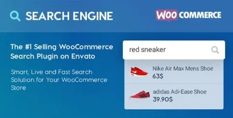 WooCommerce Search Engine product artwork