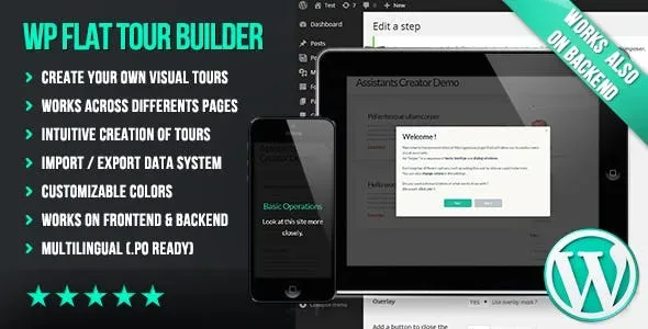 WP Flat Tour Builder product artwork