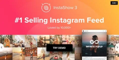 Instagram Feed – WordPress Instagram Gallery product artwork