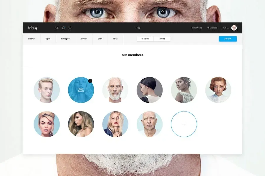 Trinity – Dashboard Html Template product artwork