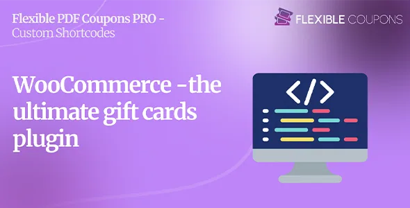 Flexible PDF Coupons PRO – Custom Shortcodes product artwork