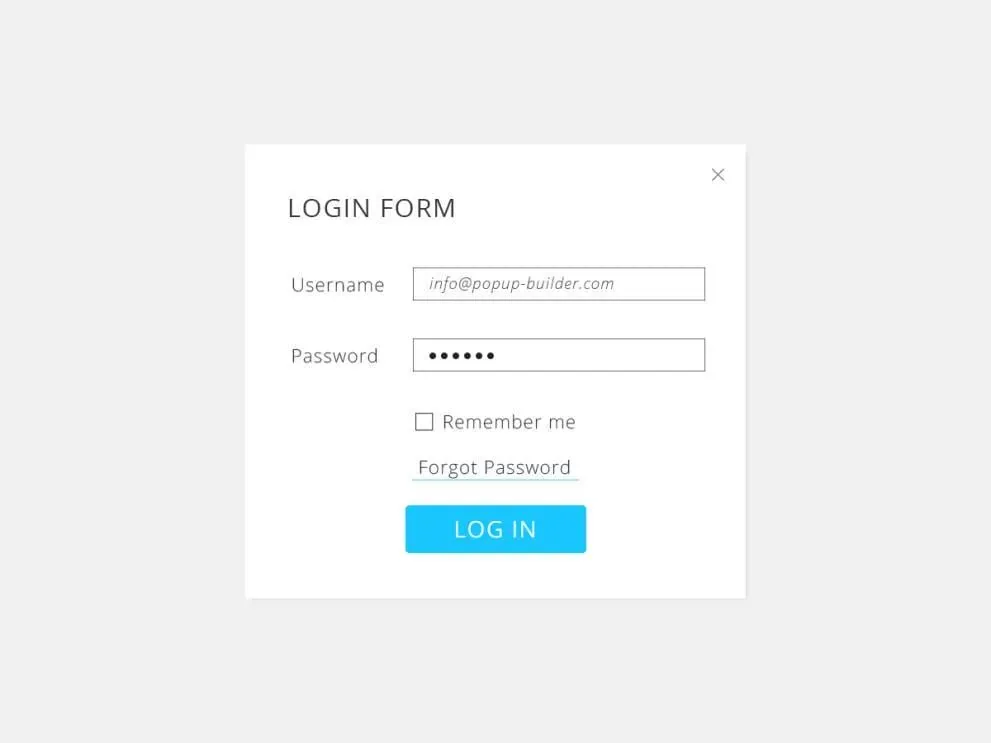 Popup Builder Login product artwork
