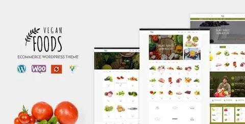 Vegan Food – Organic Store Responsive WooCommerce WordPress Theme product artwork