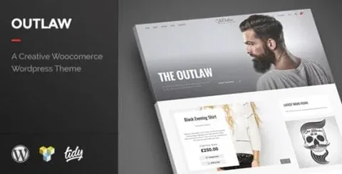 Outlaw – Stylish WooCommerce WordPress Theme product artwork