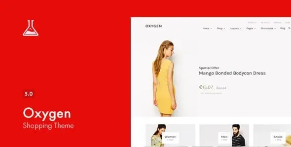 Oxygen – WooCommerce WordPress Theme product artwork