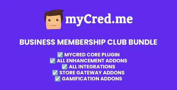 myCred Bundle (+30 Addons) product artwork