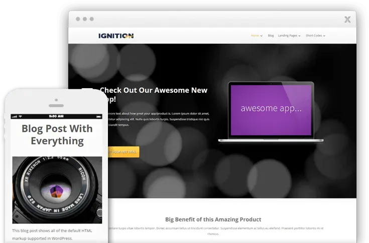 Thrive Ignition Theme product artwork