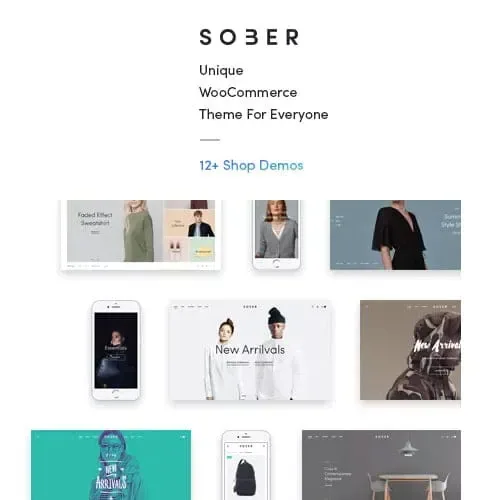 Sober – WooCommerce WordPress Theme product artwork