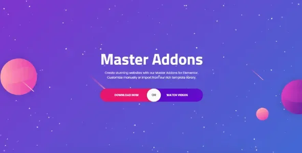 Master Addons for Elementor Pro product artwork