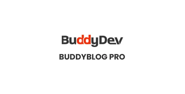 BuddyBlog Pro product artwork