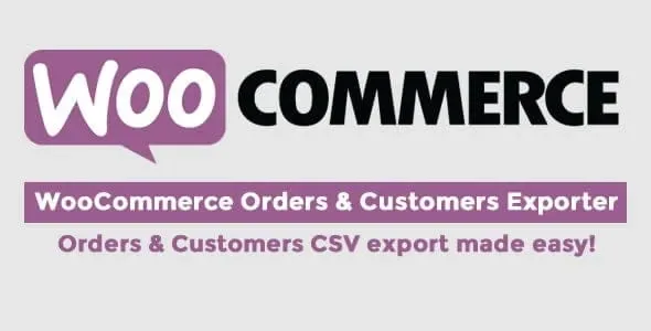 WooCommerce Orders & Customers Exporter product artwork