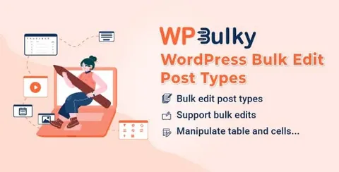 WPBulky – WordPress Bulk Edit Post Types product artwork