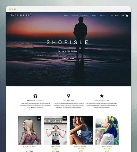 Shop Isle Pro WordPress Theme product artwork