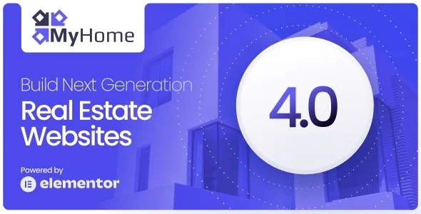 MyHome – Real Estate WordPress Theme product artwork