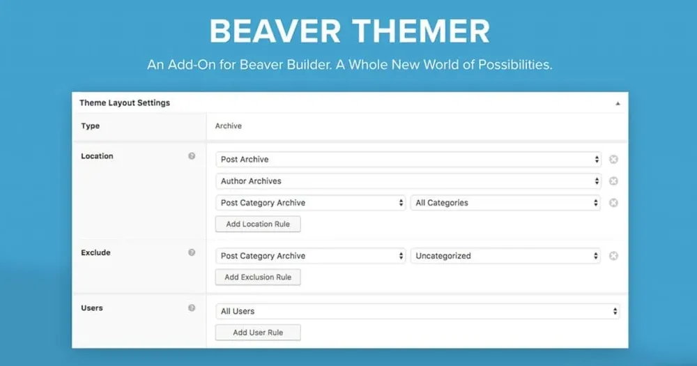 Beaver Themer WordPress Theme Builder product artwork