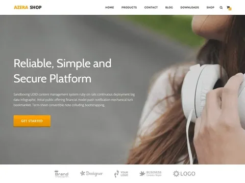 Azera Shop Plus WordPress Theme product artwork
